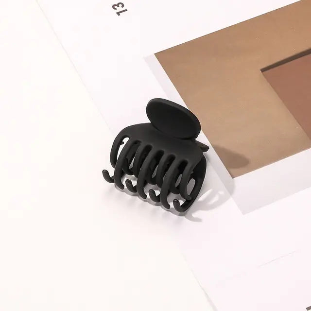 Geometric Flower Hair Clip Set